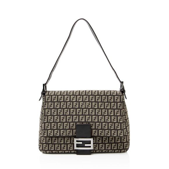 Fendi Handbags - Fendi Zucchino Forever Mama Shoulder Bag